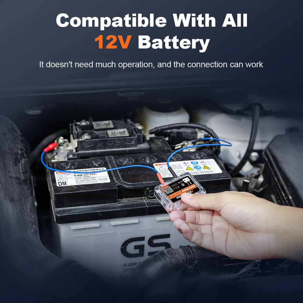 Smart Battery Analyzer with Bluetooth Connectivity