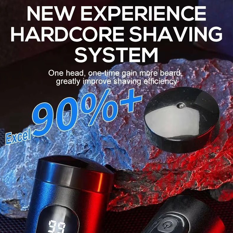 Compact Rechargeable Grooming Shaver for Effortless Precision