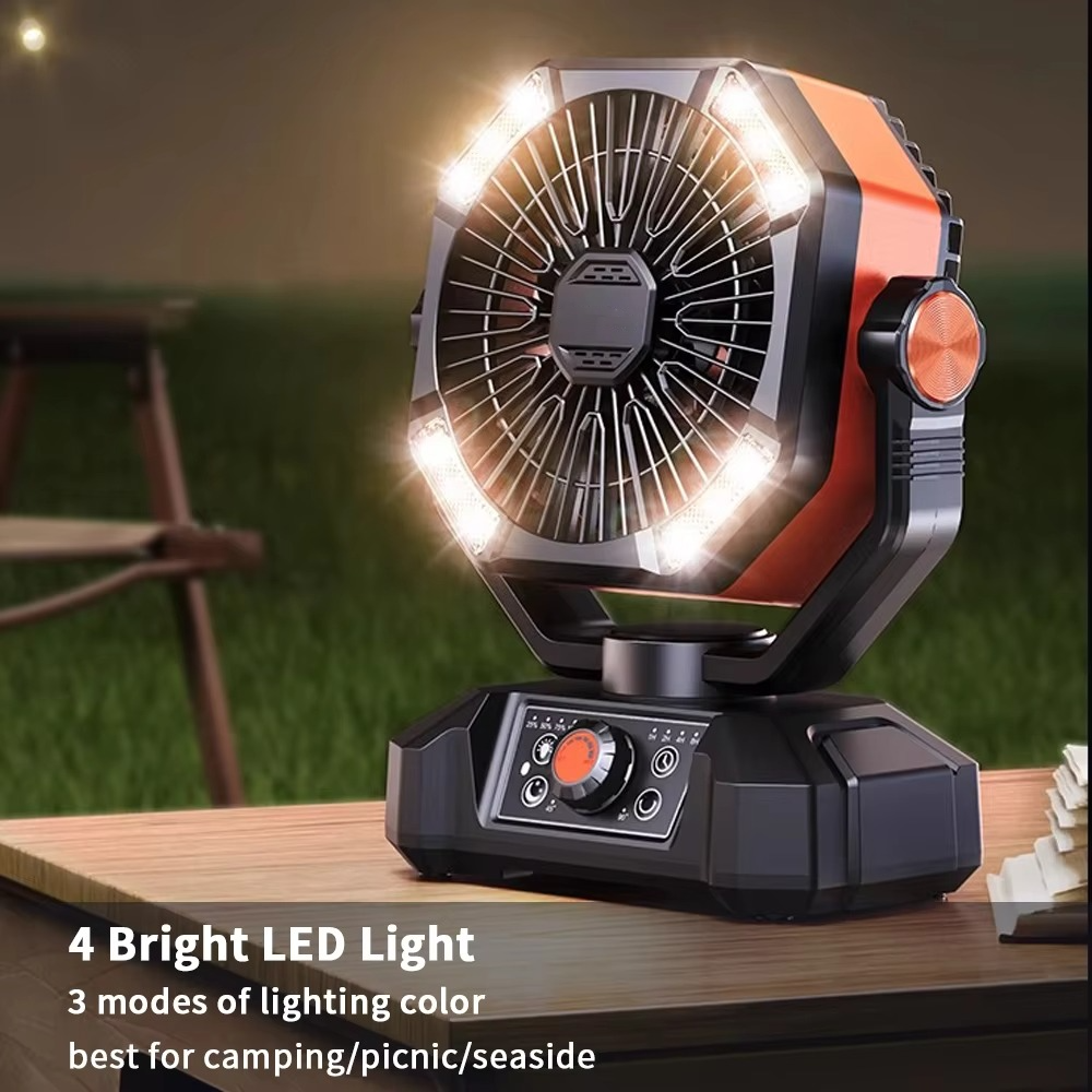 Compact Outdoor Comfort Fan for Camping Adventures