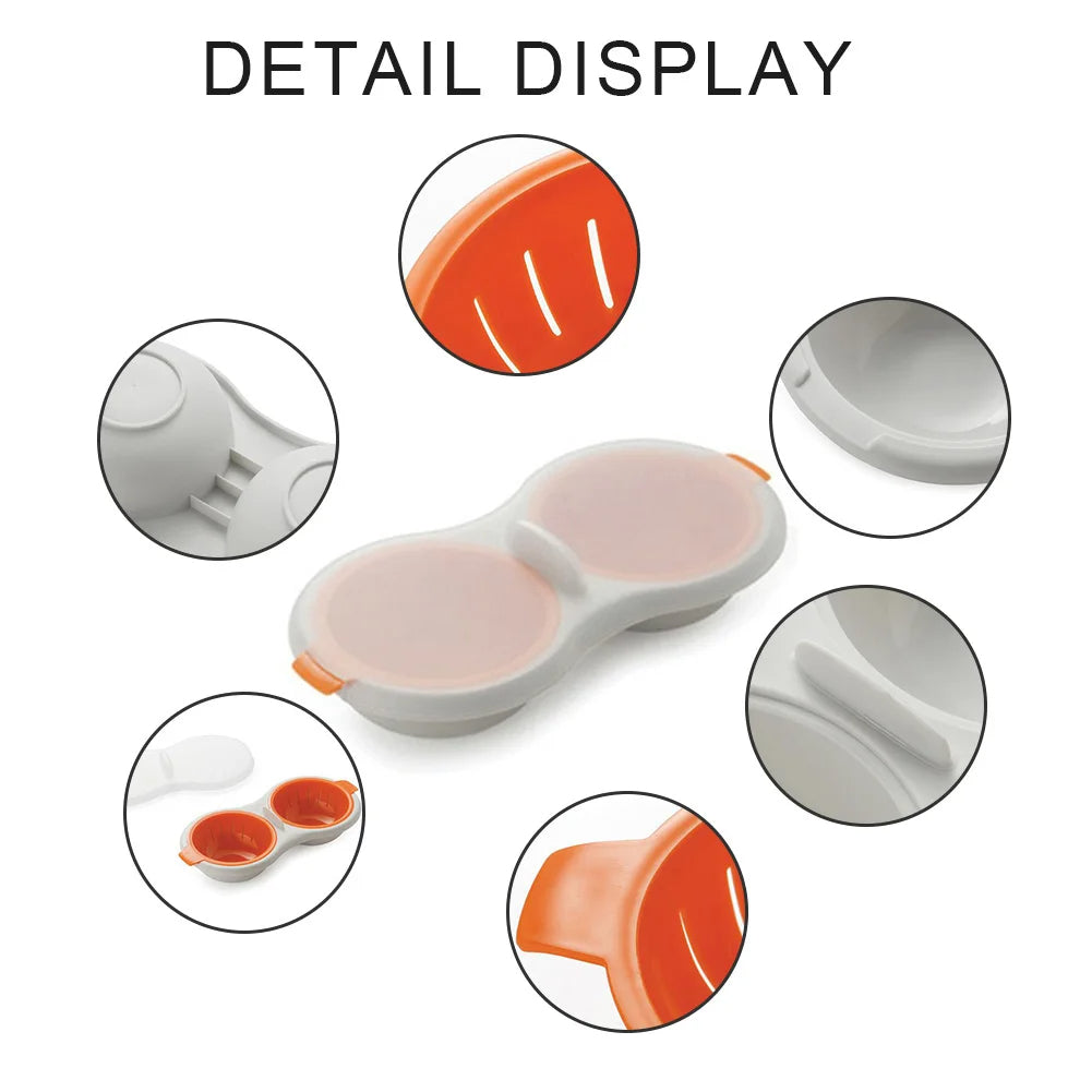 QuickCook Egg Steamer for Perfect Poached Eggs