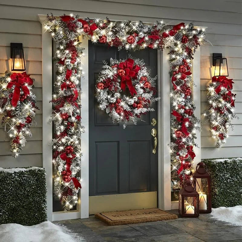 Deluxe Holiday Door Décor Ensemble