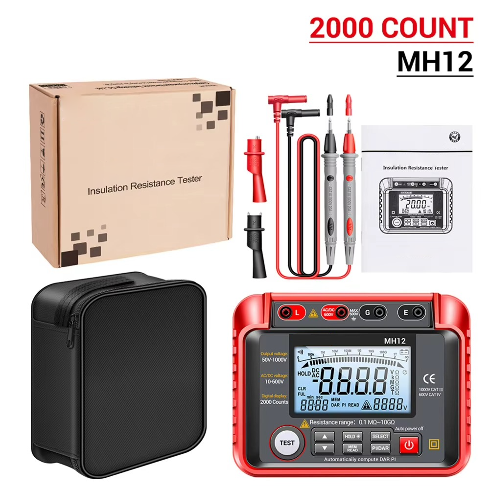 Precision Insulation Resistance Tester with Advanced Features