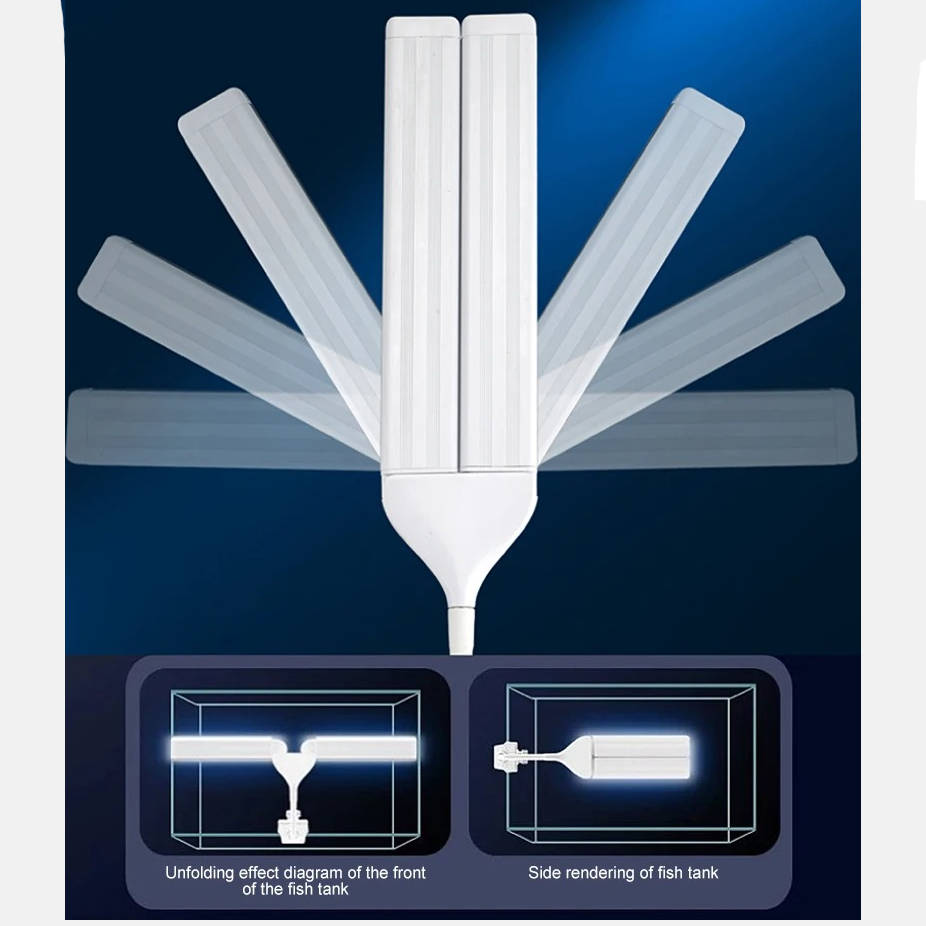 Brilliant LED Clip-On Aquarium Light for Enhanced Fish & Plant Growth