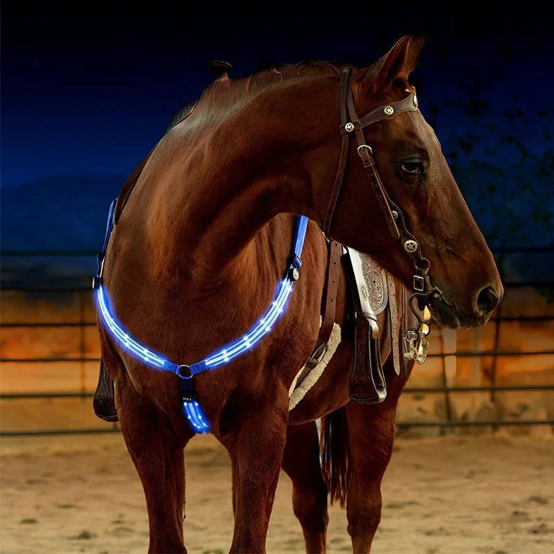 Illuminate Your Ride: Rechargeable LED Horse Safety Harness