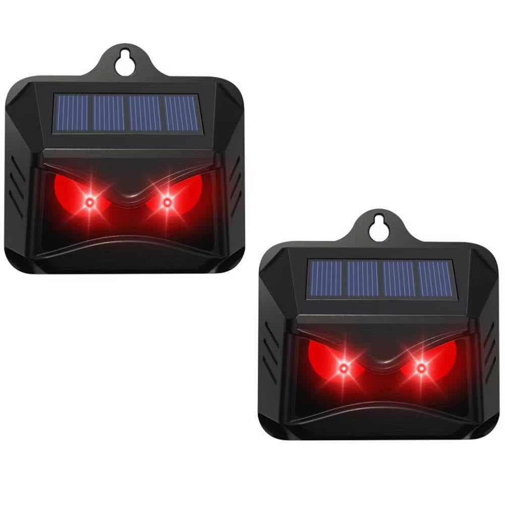 2-Pack Eco-Friendly Solar Ultrasonic Pest Deterrent