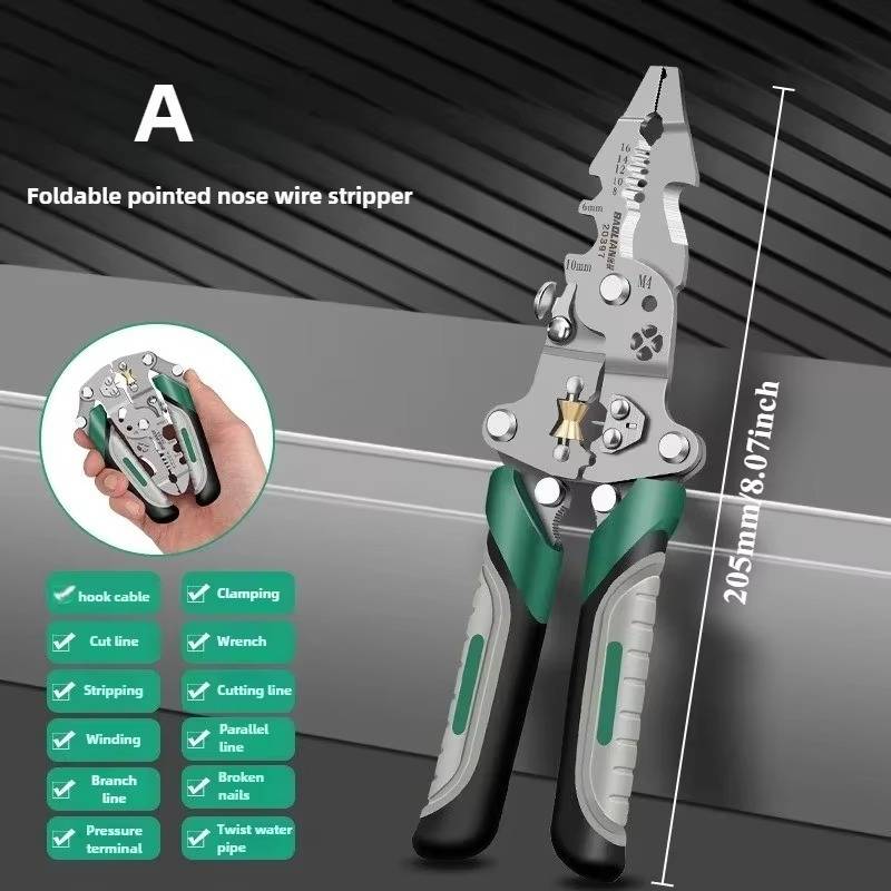 18-in-1 Precision Wire Stripper and Tool Set