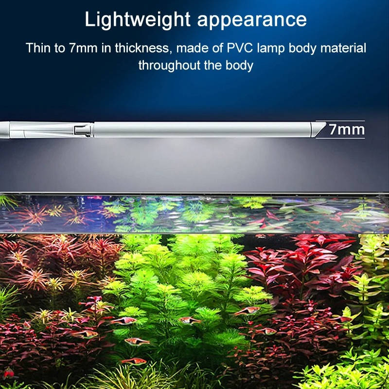 Brilliant LED Clip-On Aquarium Light for Enhanced Fish & Plant Growth