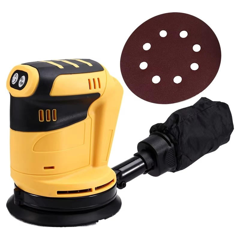 Cordless Precision Orbital Sander with Dust Management