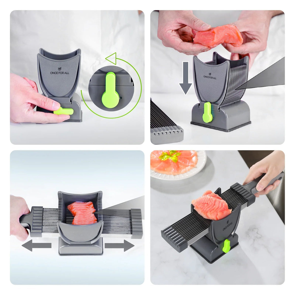 Precision Manual Slicer for Meat and Vegetables