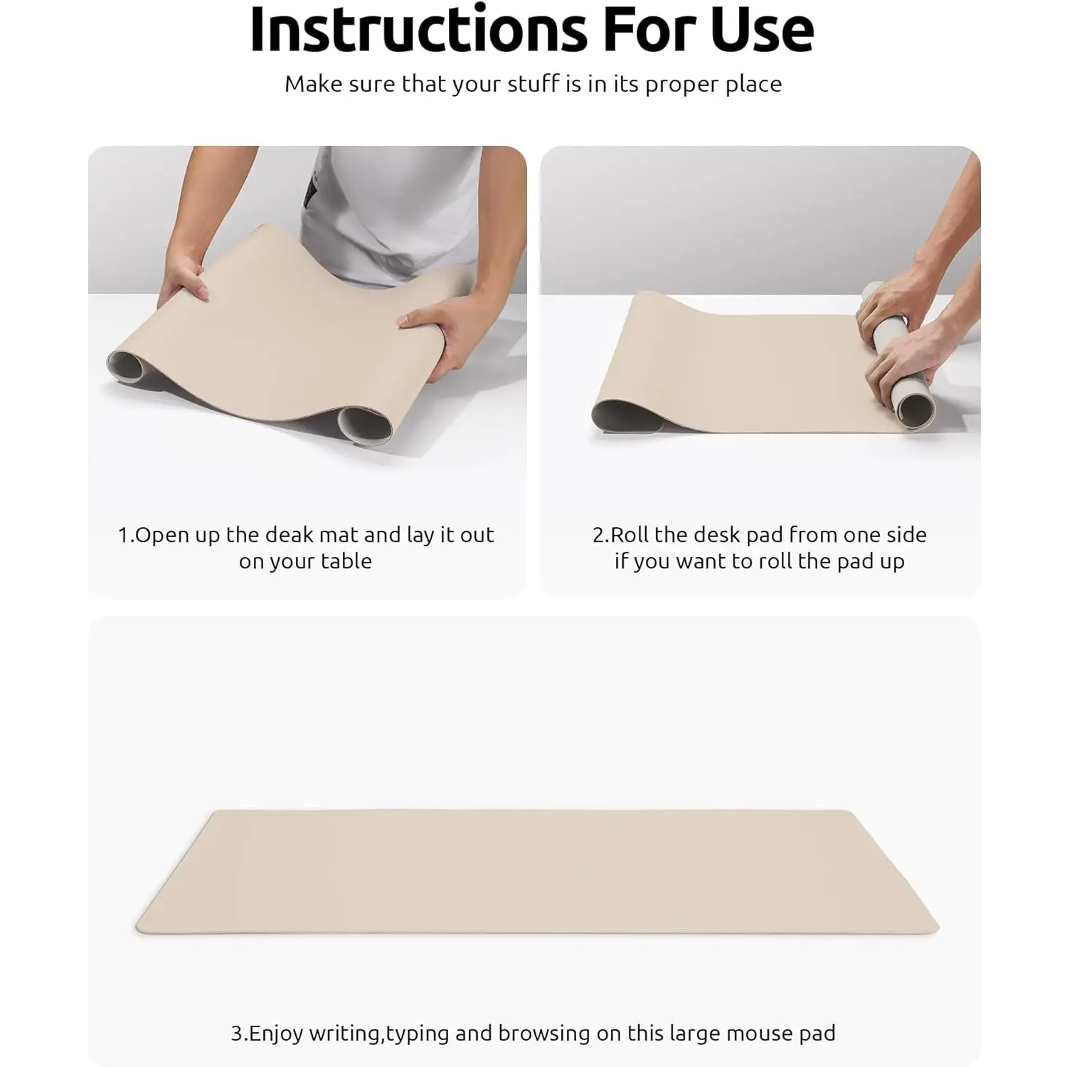 Executive Workspace Protection Mat