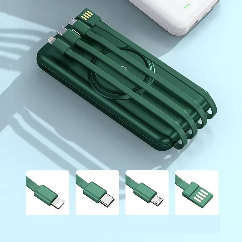 High-Capacity 20,000mAh Mobile Power Bank