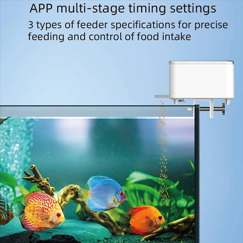 Smart AquaFeeder for Stress-Free Fish Feeding