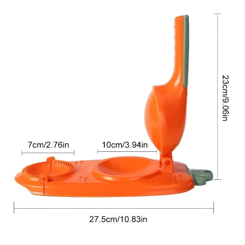 Dual-Function Dumpling Press for Effortless Cooking