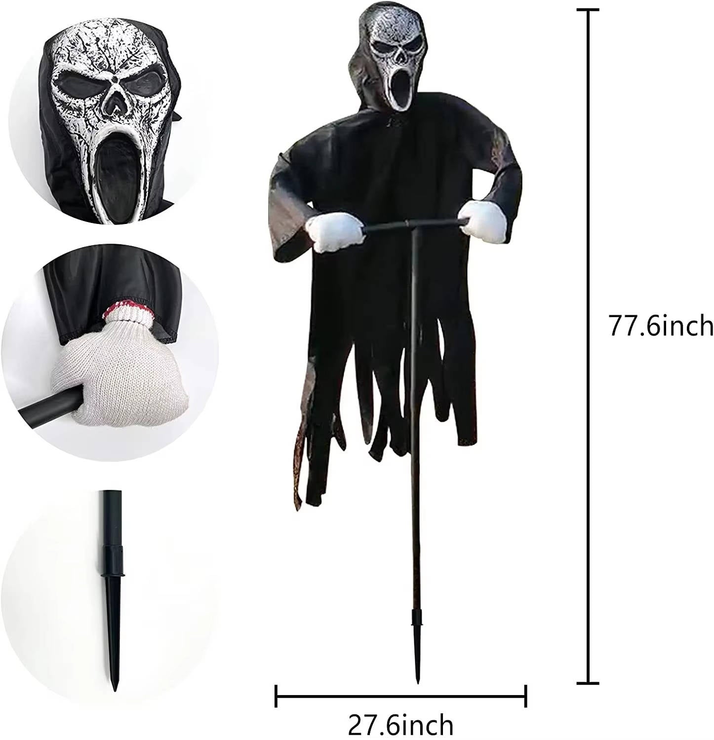 Chilling Specter Outdoor Halloween Decoration