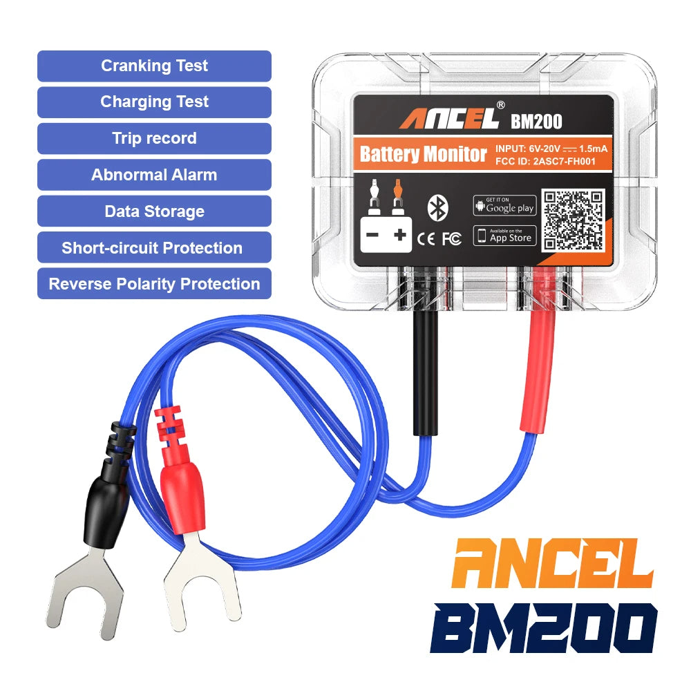 Smart Battery Analyzer with Bluetooth Connectivity