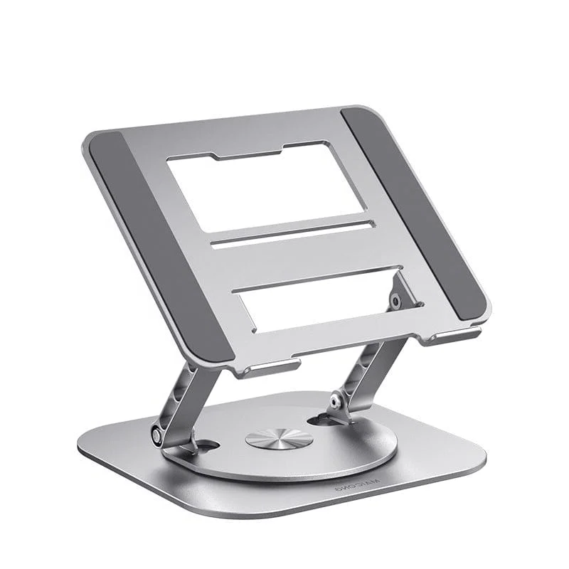 Adjustable Aluminum Laptop Stand with 360-Degree Rotation