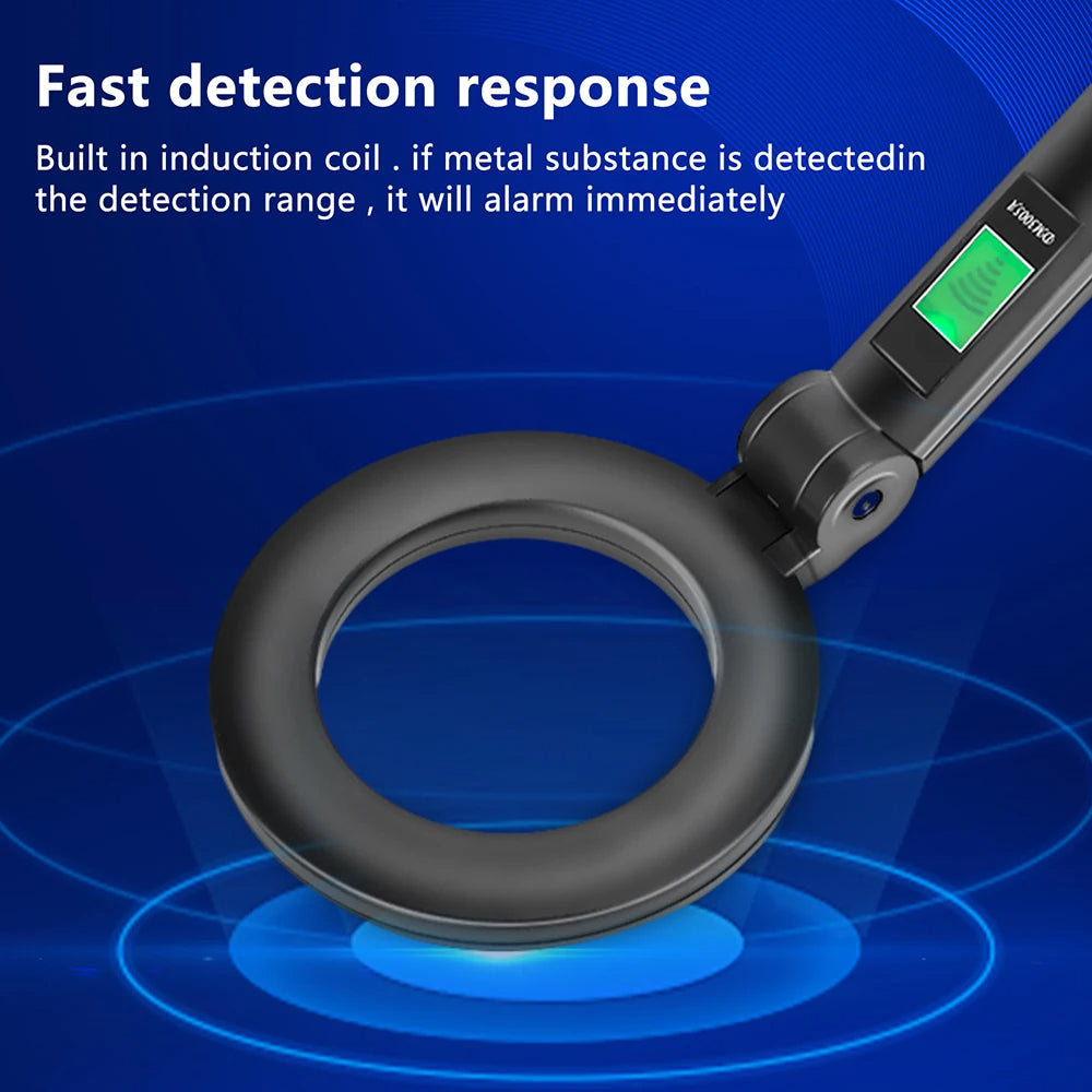 Precision Handheld Metal Finder for Security and Treasure Hunting