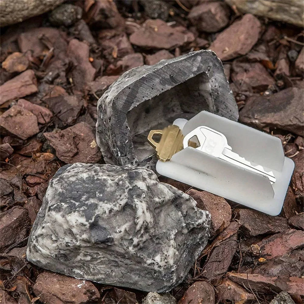 Discreet Outdoor Key Storage Solution