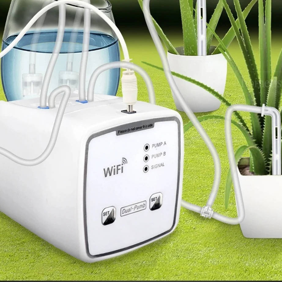 SmartPlant Pro: WiFi-Enabled Automatic Watering System for 20 Pots