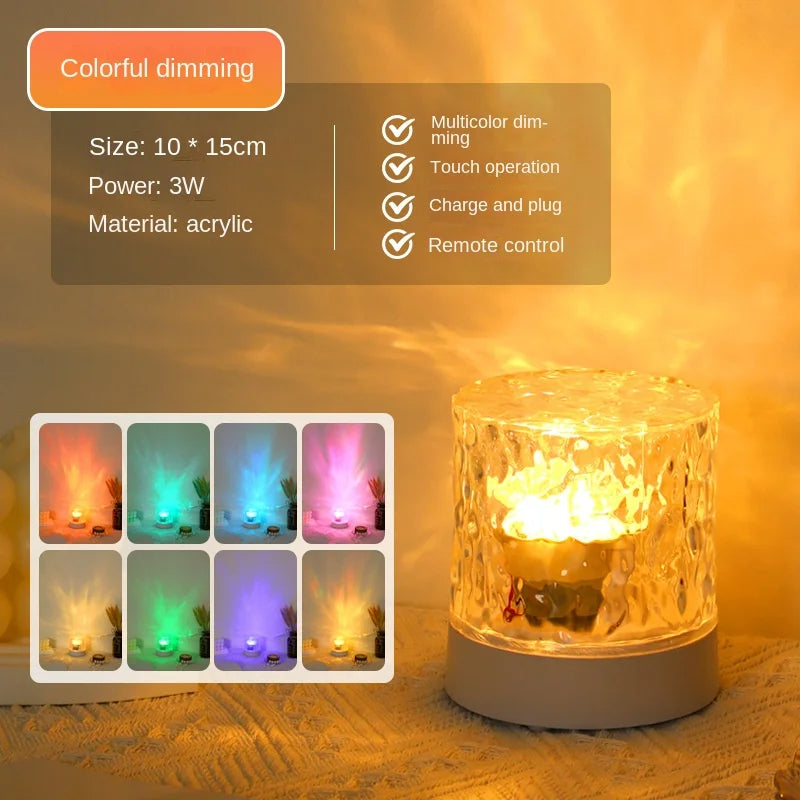 Serene Waterscape Projector Lamp