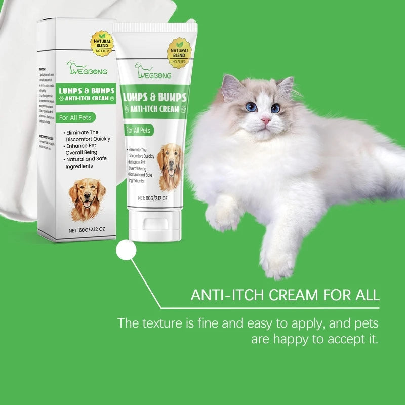 60g Soothing Relief Cream for Dogs and Cats