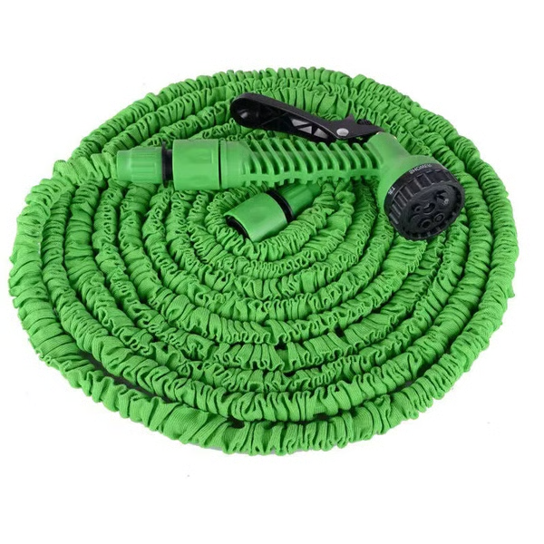 Versatile Expandable Garden Hose with Adjustable Nozzle
