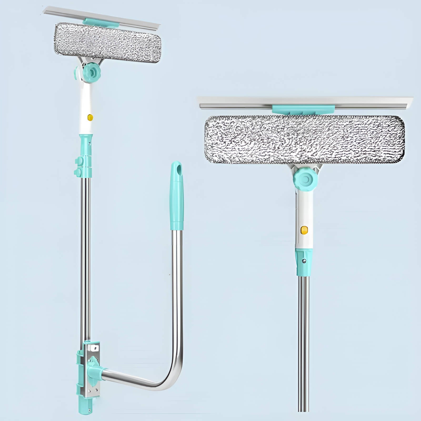 Extendable Window Cleaning Tool for High Reach Surfaces