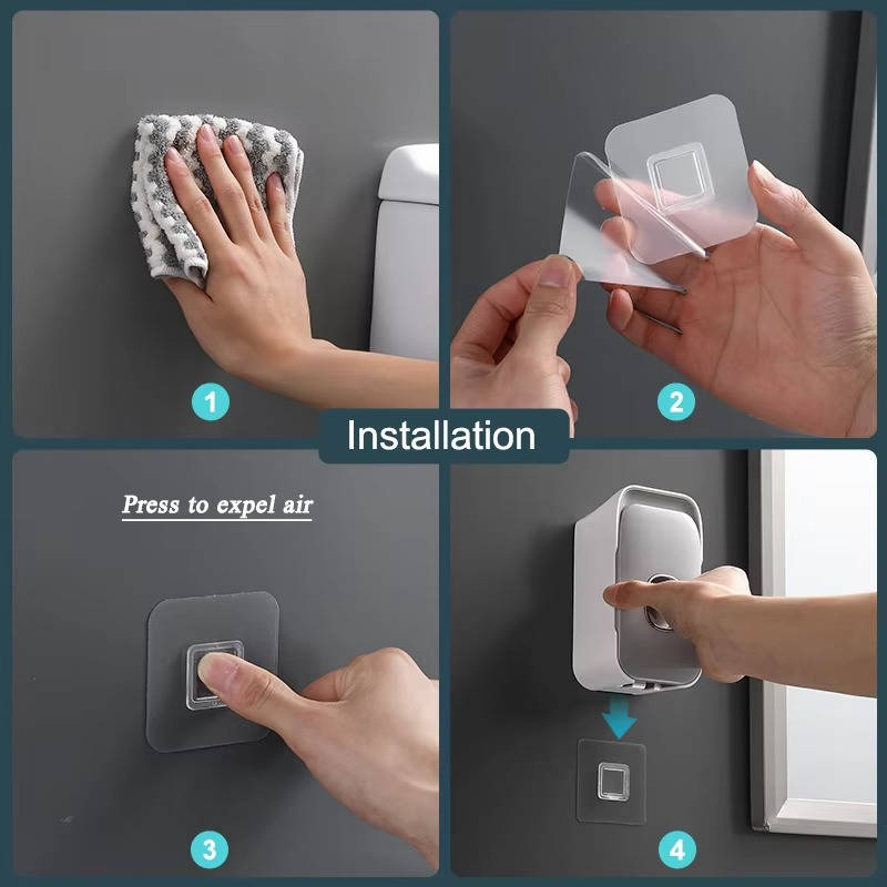 Wall-Mounted Smart Toothpaste Dispenser