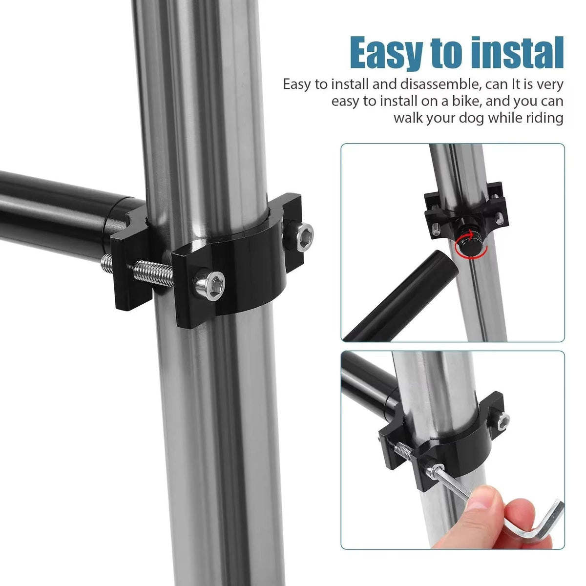 Pet Companion Bike Tow Leash System