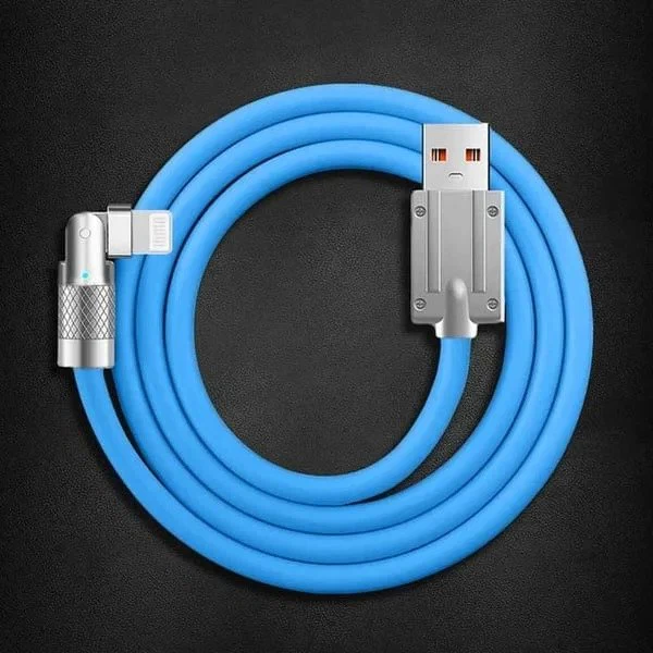 Versatile 180° Charging Cable for Effortless Use