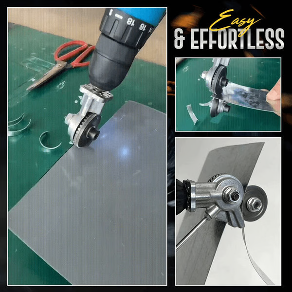 Transform Your Drill into a Powerful Metal Cutting Tool