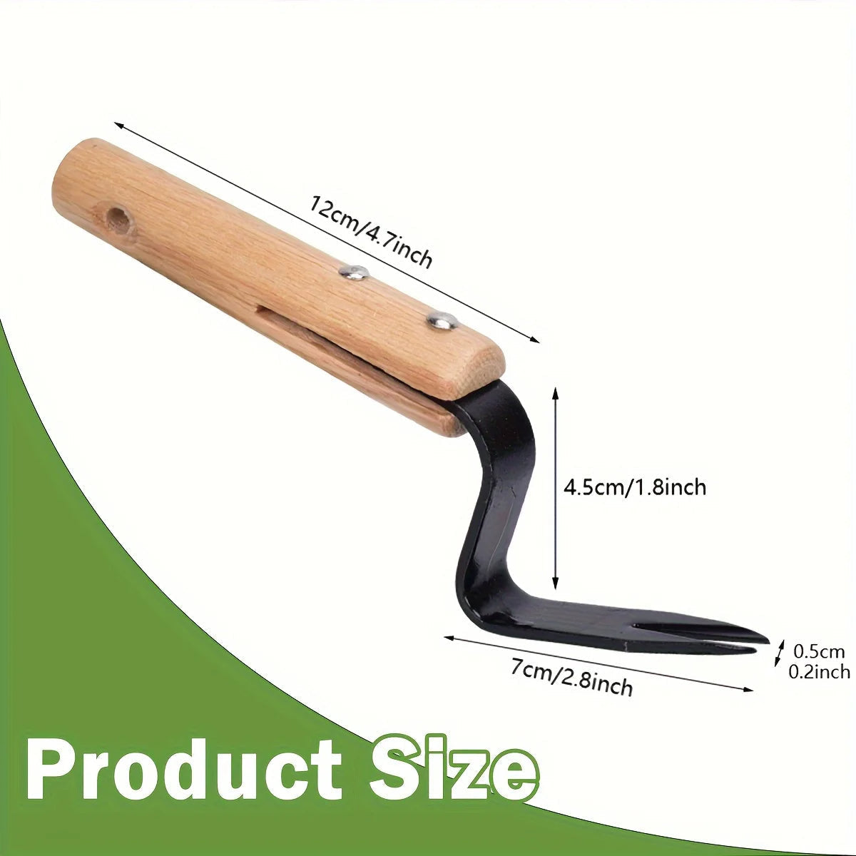 Durable Garden Weed Extractor with Comfortable Grip