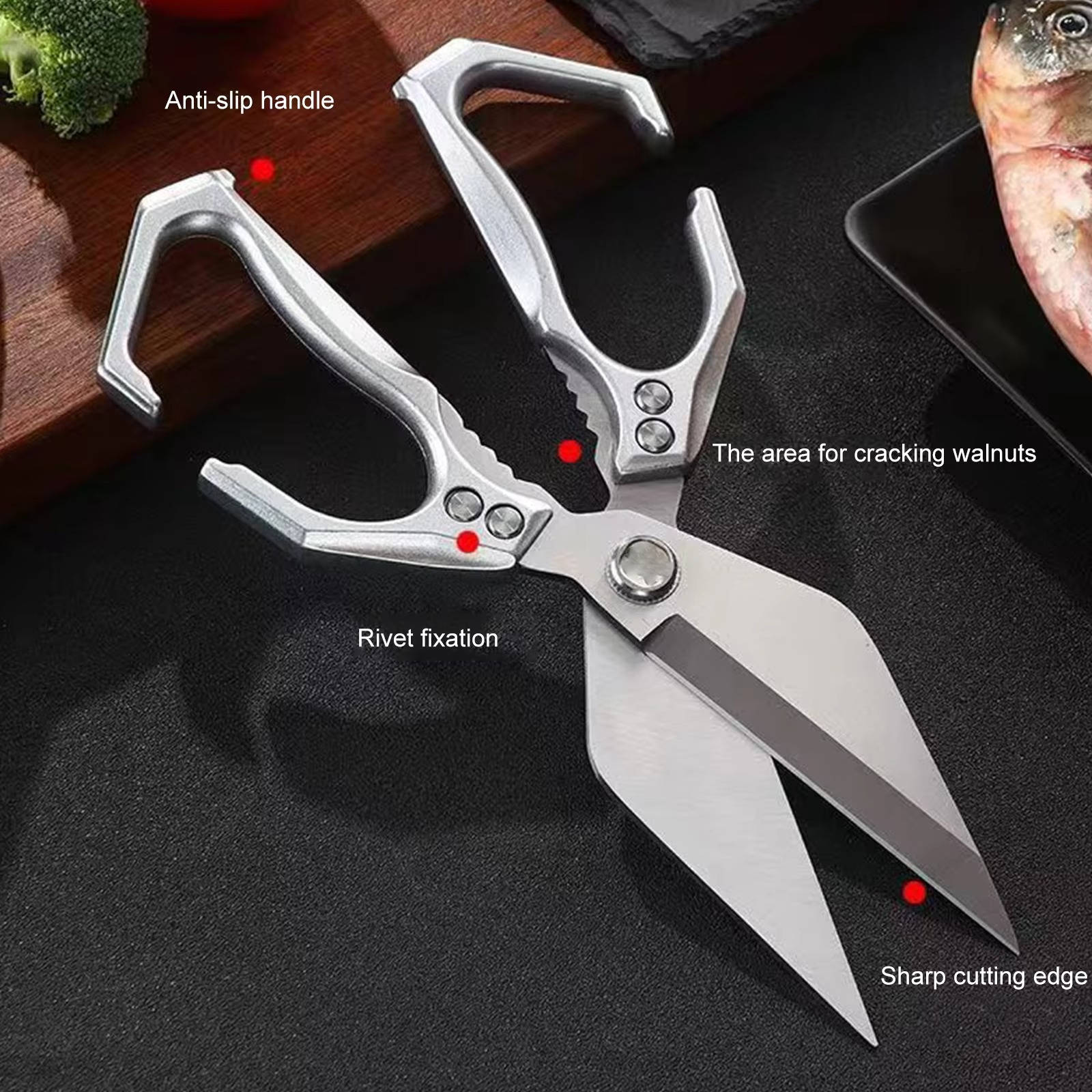 Versatile Gourmet Shears for All Your Culinary Needs