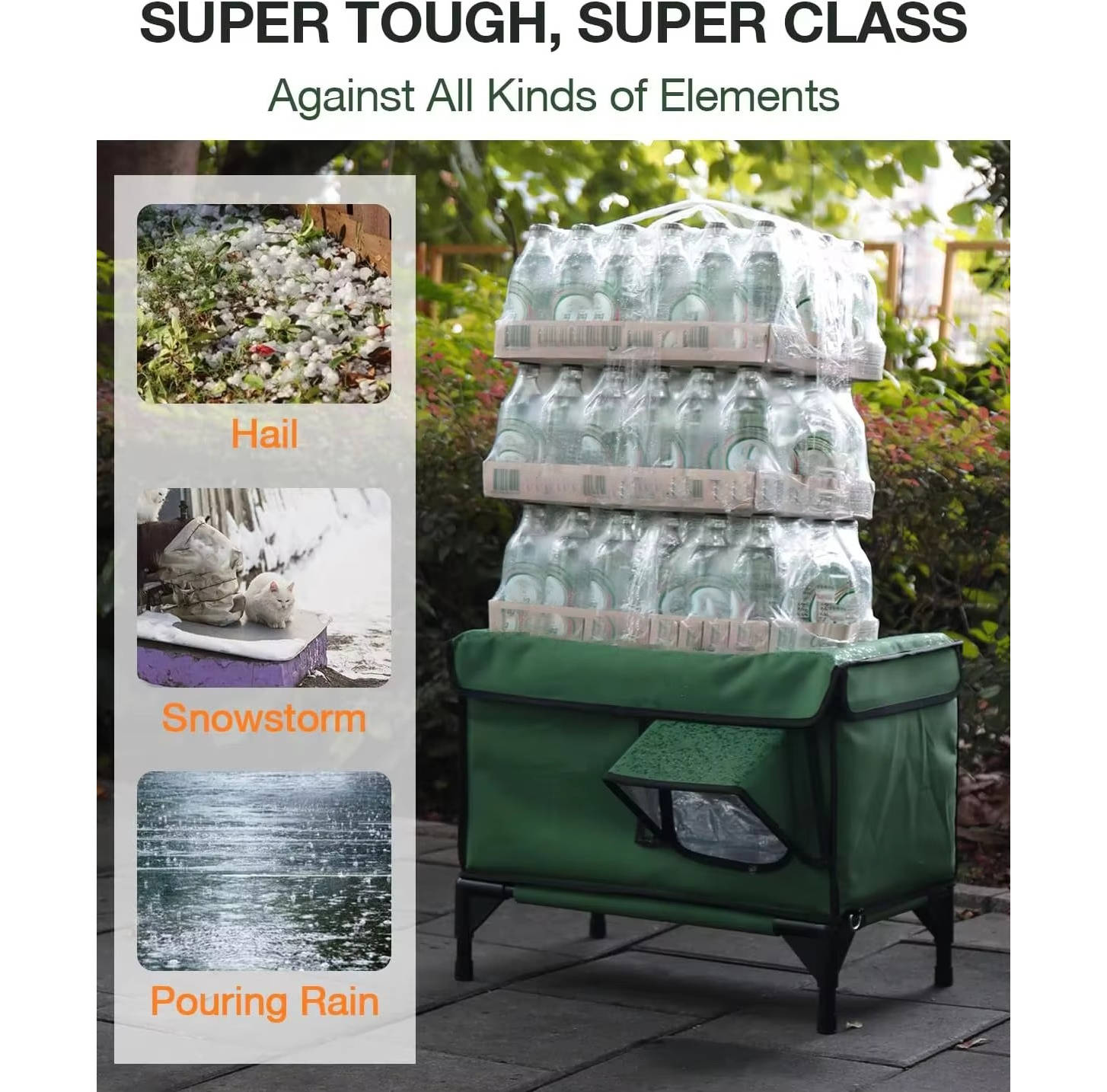 Cozy Heated Cat Shelter for Cold Weather Comfort