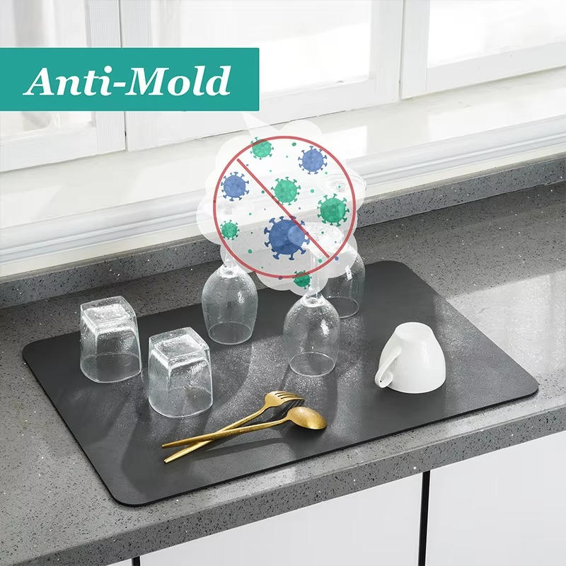 Ultra-Absorbent Kitchen Drying Mat for Effortless Cleanup