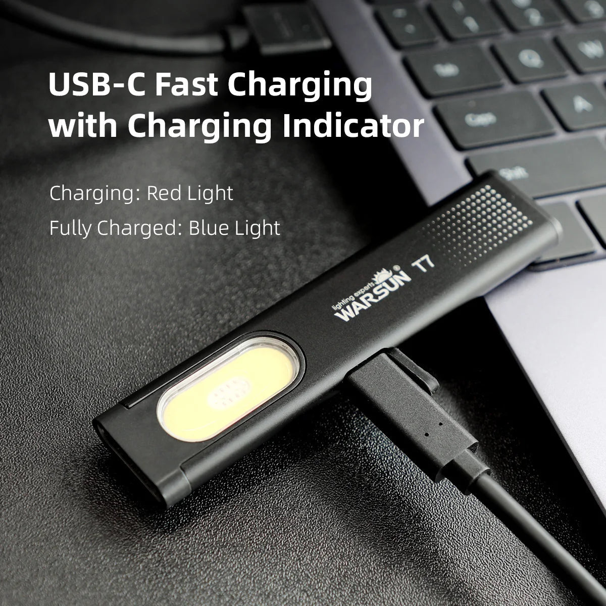 Pocket-Sized LED Torch with Magnetic Base for Everyday Use