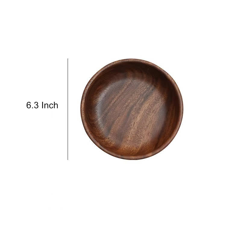 Elegant Walnut Serving Bowl for Every Occasion