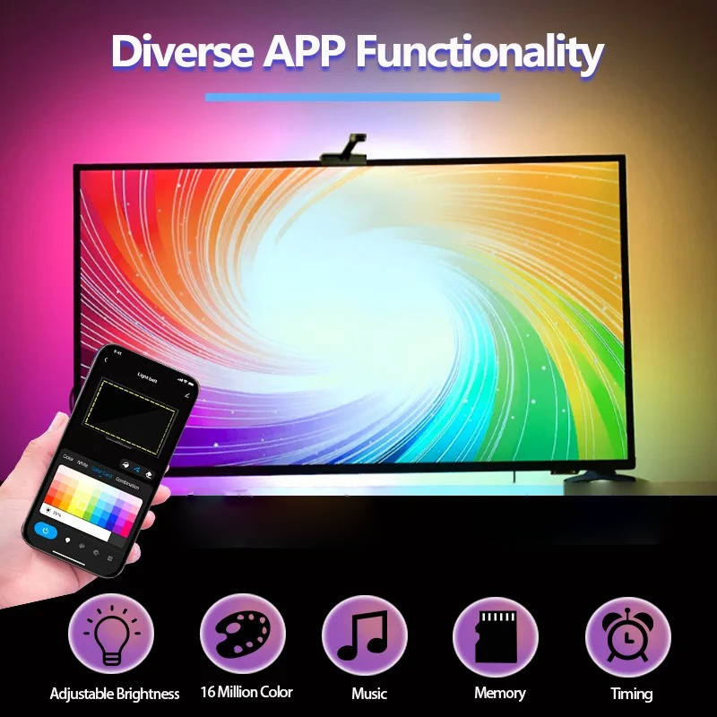 Ambient Glow TV Lighting Strip