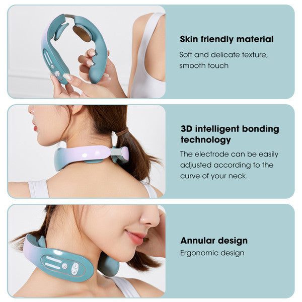 Revitalizing Neck Relief Massage Device with Acupoint Technology