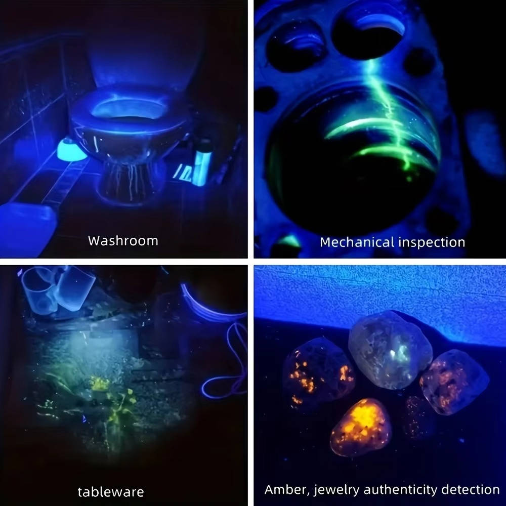 Portable Rechargeable UV Light with Adjustable Focus