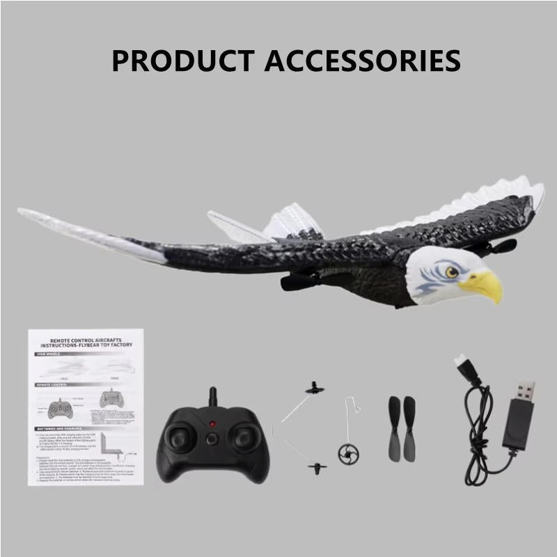 Remote-Controlled Eagle Drone with Gyroscopic Stability