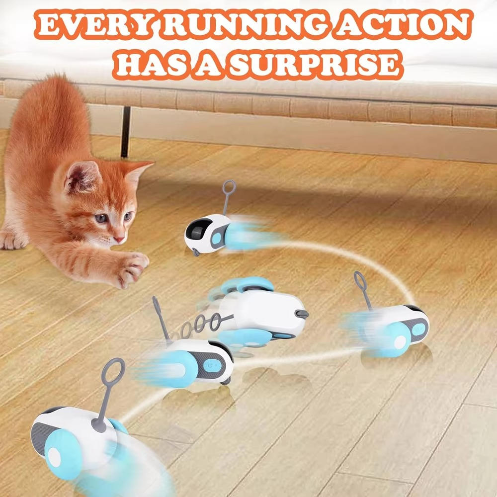 Interactive Remote-Controlled Cat Playmate