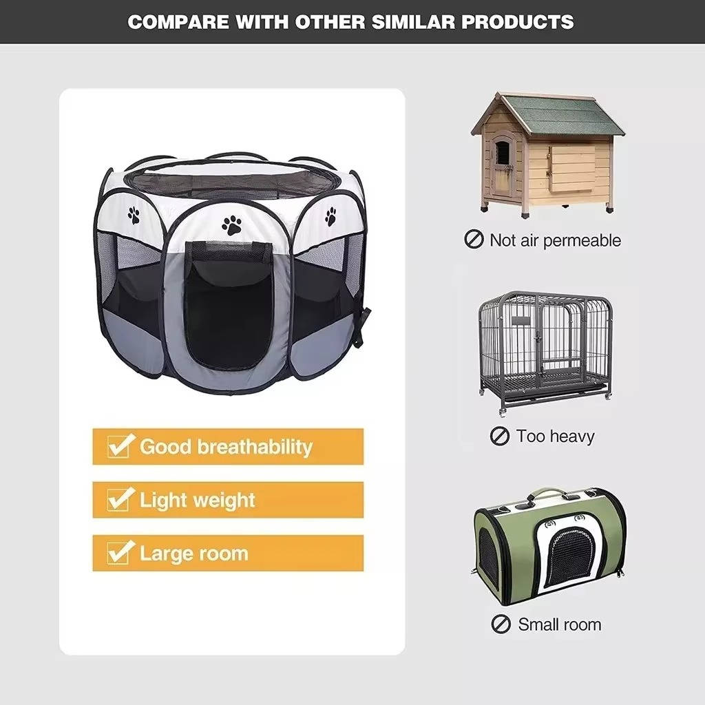Cozy Retreat Tent for Cats and Small Dogs - Indoor & Outdoor Fun