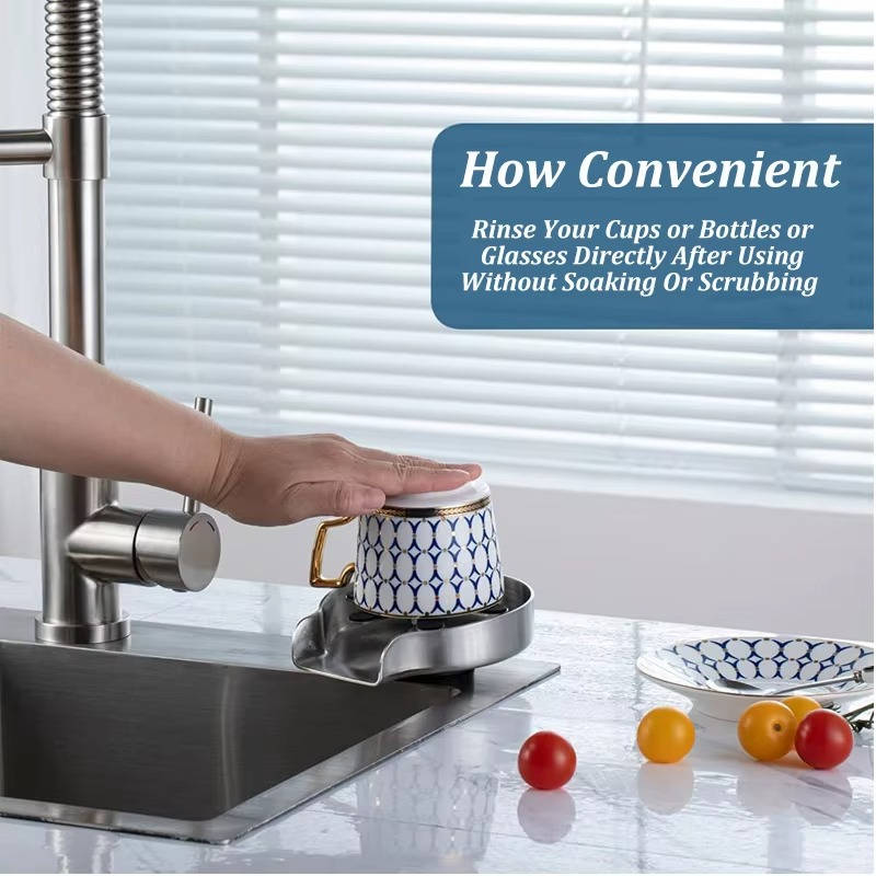 Effortless Cup Rinse Station