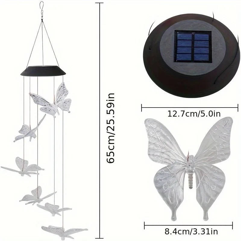Radiant Solar Harmony Chimes