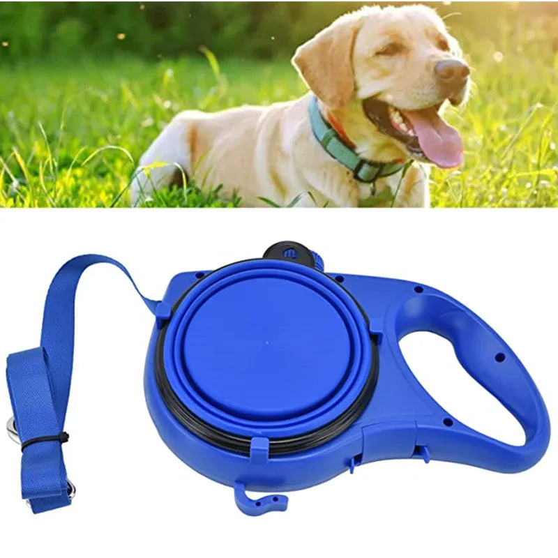 Ultimate 4-in-1 Dog Walking Solution with Hydration Gear