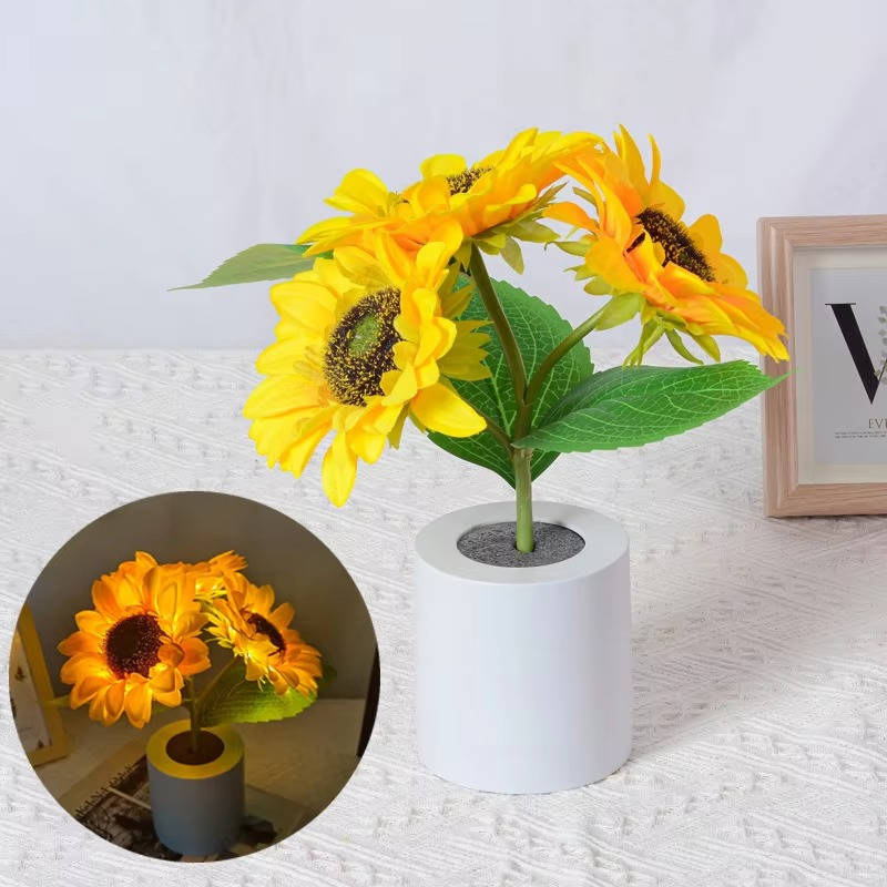Cozy Blossom LED Night Light