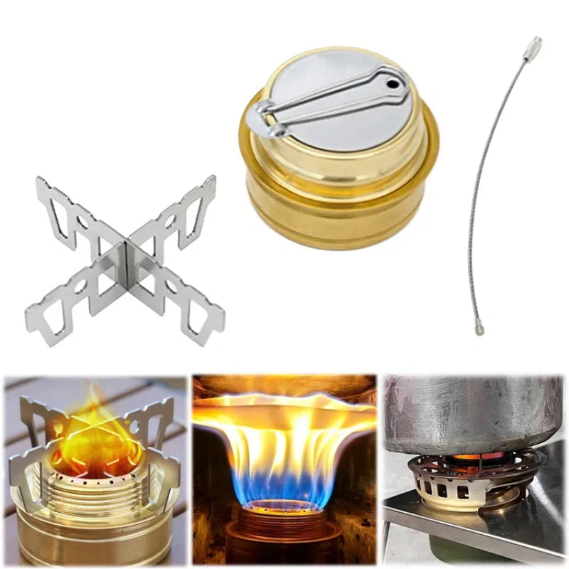 Compact and Reliable Outdoor Cooking Stove