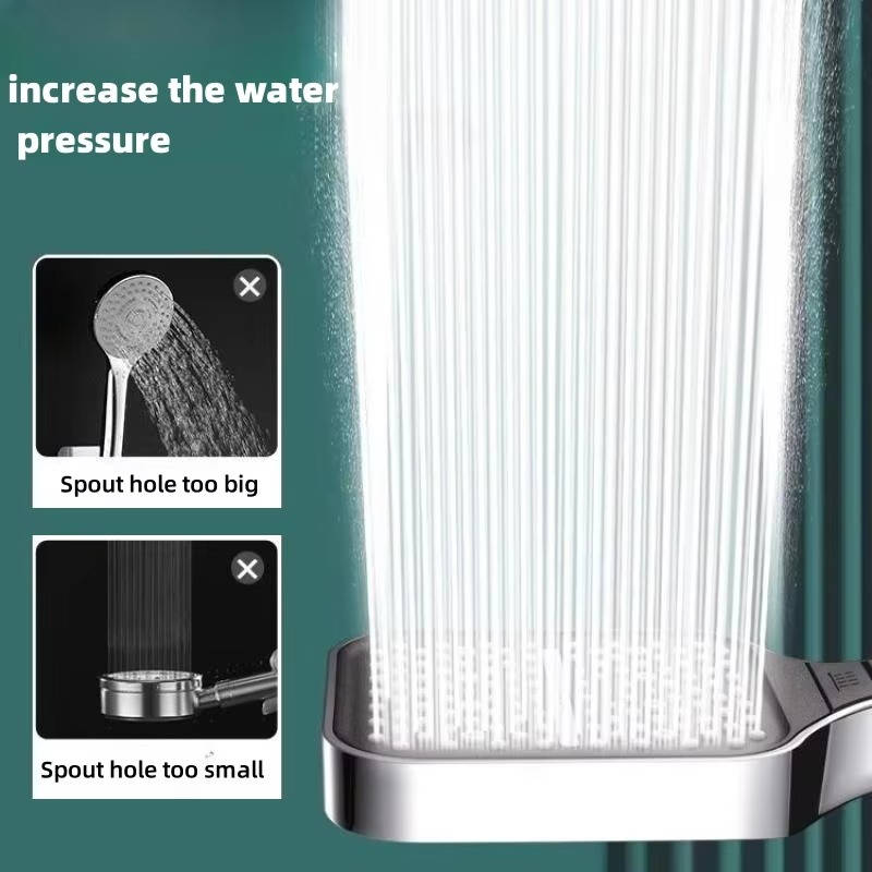 Revitalizing Power Shower Head for Ultimate Relaxation