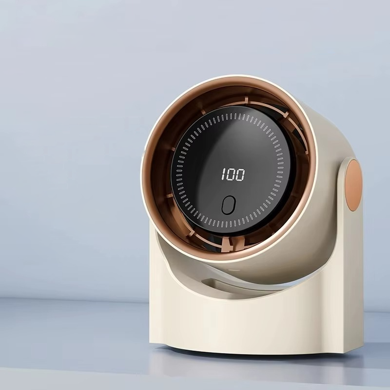 Compact USB Desk Fan with Advanced Airflow Control